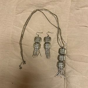 Premier necklace and earrings